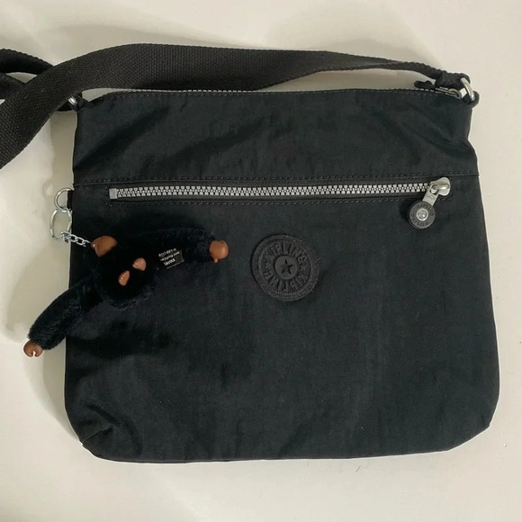 Kipling Handbags - KIPLING Black Nylon Crossbody Bag
